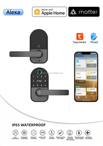 Serrure intelligente de pêne dormant d'empreinte digitale de caméra 3D de Sinon avec la serrure de porte intelligente de pêne dormant de caméra - Product Image 5