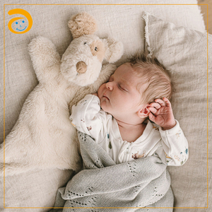 Nouvelle conception, couverture ultra douce en peluche pour bébé, couverture de sécurité en polyester, jouet de sommeil câlin pour nourrisson, literie de berceau, cadeau pour nouveau-né - Product Image 6