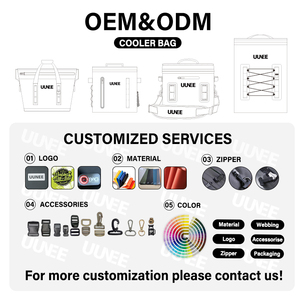 Tùy chỉnh cắm trại ngoài trời đi bộ đường dài không thấm nước rò rỉ bằng chứng cách nhiệt thực phẩm mềm Túi lạnh - Product Image 6
