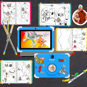 Regalo para niños y niñas, tableta Android 8,0 de 7 pulgadas, aplicaciones educativas preinstaladas, nueva tableta para niños - Product Image 3