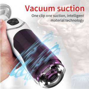 Piston cangkir Vagina otomatis teleskopik, mainan penghisap untuk pria, Cup Masturbator pria, dildo Perbesar Vagina - Product Image 2