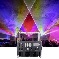 Luz Láser RGB 3D de Alta Calidad con Control Remoto y Aplicación Móvil, 35Kpps, para Discotecas, Bodas, Eventos, Espectáculos