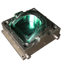 Molde de inyección para herramientas de limpieza del hogar - Recogedor de basura con pin expulsor, canal caliente, 1 cavidad, material NAK80