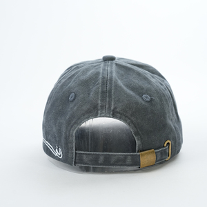 Gorra de Béisbol de 6 Paneles, Estilo Vintage, Lavada y Desgastada, Personalizada de Fábrica, con Logotipo Bordado, Sin Estructura, Tipo Dad Hat, Lavado Ácido - Product Image 6