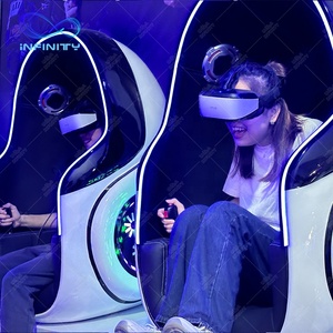 Equipo de Cine de Realidad Virtual, 2 Asientos, Silla 9D VR, Simulador 9DVR, Juego de Cine, Asiento de 2 Plazas, Silla VR Tipo Huevo, Parque de Atracciones - Product Image 2