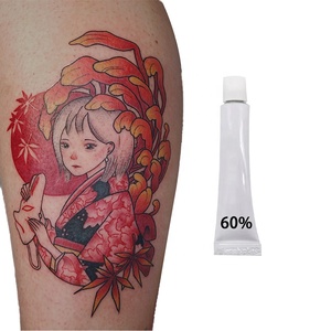 สินค้ามาใหม่ ครีมสีขาวสำหรับสักลาย 60% 10 กรัม 30 กรัม สำหรับ PMU สักถาวร ไมโครเบลดดิ้ง คิ้ว ปาก - Product Image 2