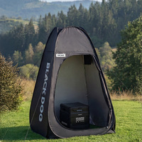 Toilette pliante Blackdog Outdoor PP, latrine de camping portable, siège d'urgence anti-odeur pour voiture