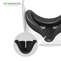 Accessoires pour Quest 2 : Repose-nez en silicone étanche, anti-transpiration et occultant pour lunettes AR/MR/VR