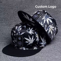 Casquette Snapback Personnalisée de Haute Qualité, 6 Panneaux, Visière Plate, Réglable, Style Hip Hop, Activités de Plein Air