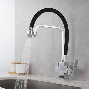 Robinet mitigeur pour évier de cuisine, 3 voies, avec filtre pour l'eau - Product Image 4