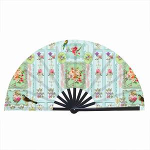 Abanico Plegable Personalizado con Logotipo Impreso, Abanico de Mano para Bailar, Abanico de 13 Pulgadas para Graduación - Product Image 4