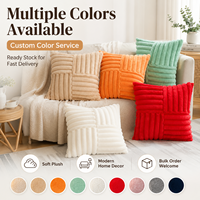 Housse de coussin confortable pour canapé de salon, housse de coussin de dossier, housse de coussin de coussin de siège