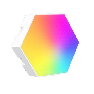 6pcs <b>Kit</b> WIFI Version Gaming Hexagonal Splicing <b>DIY</b> Ambient Lighting Wall Light Without Stand with Led Backlight - Product Image 5