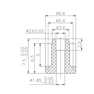 Engranaje de Piñón Shunjie, Módulo 0.6, 9 Dientes, Engranaje de Plástico para Eje de Máquina de Coser - Product Image 3