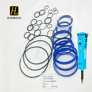 Kit de joints pour brise-roche hydraulique HL HYDRAULIC MS700 MS800 <span class=keywords><strong>MS900</strong></span> MS1000 MS550 en gros pour excavatrice de 18-26 tonnes PU+TPFE+FKM+NBR - Product Image 1