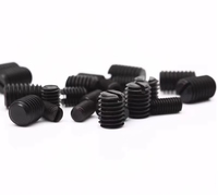 Vis sans tête à empreinte LeGood en acier au carbone métrique, grade 12.9, M2x3mm, finition noire, GB73 DIN551