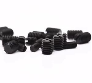 LeGood 12.9 grade <b>steel</b> slot <b>set</b> screw headless M2x3mm GB73 DIN551 - Product Image 4