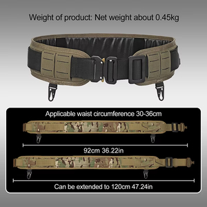Ceinture de taille en tissu MOLLE CORDURA Pilot 2.0 pour hommes, pour accessoires de <span class=keywords><strong>chasse</strong></span> - Product Image 3