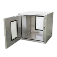 Caja de paso electrónica de alta hermeticidad con interbloqueo para proyectos de hospitales y salas blancas
