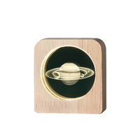 Veilleuse LED en cristal 3D gravé, motif Lune et Système Solaire, écologique et moderne, personnalisable avec logo par impression UV – Meilleure vente