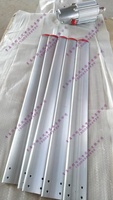 Lame d'éolienne verticale et horizontale en aluminium extrudé