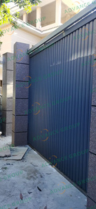 <span class=keywords><strong>Porte</strong></span> de <span class=keywords><strong>garage</strong></span> <span class=keywords><strong>coulissante</strong></span> à grande ouverture avec rail robuste pour garages de voitures surdimensionnées - Product Image 4