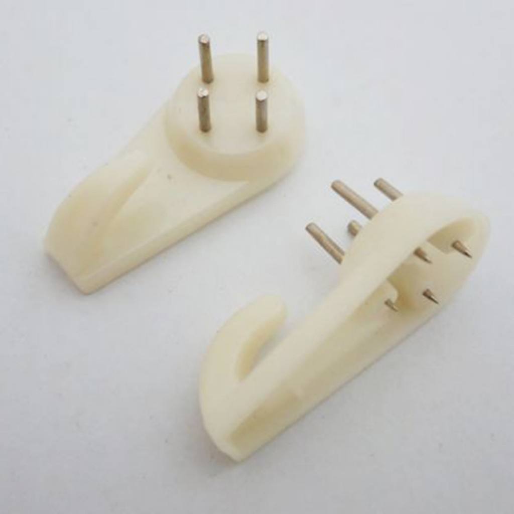 Crochet en plastique (crochet sans trace) pour mouvement d'horloge de taille 56*56mm