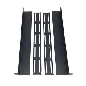 Riel deslizante de acero de 19 pulgadas para montaje en rack, de tres secciones, para gabinetes de red de centros de datos - Product Image 2
