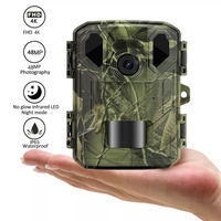 Trail Camera50MP 4K WiFi Mini Caméra de Jeu avec Vision Nocturne 0.2s Déclenchement Time Activé par Mouvement Caméra de Vision Nocturne cachée