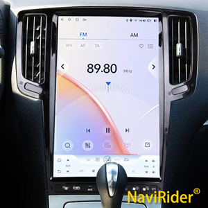 วิทยุติดรถยนต์ระบบแอนดรอยด์ 15 ขนาด 14.5 นิ้ว สำหรับอินฟินิตี้ G25 G37 G37S ปี 2007-2013 Q60 ปี 2013 พร้อมระบบนำทาง GPS เครื่องเล่นมัลติมีเดีย วิดีโอ และระบบเสียงสเตอริโออัตโนมัติ - Product Image 1