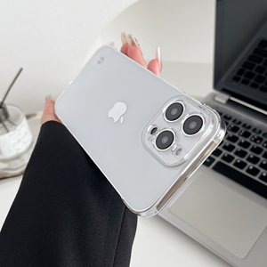เคสโทรศัพท์ใสพิเศษบางเฉียบสำหรับโทรศัพท์มือถือรุ่น 16 15 14 13 12 11 Pro ผลิตจากวัสดุ PC - Product Image 4