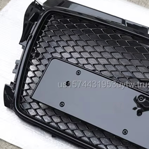 Nueva Parrilla de Panal ABS de Alto Brillo, Marca PNB, para Audi A3 S3 8P.5 2008-2012, Malla Negra, Fácil Instalación, Alta Calidad - Product Image 6