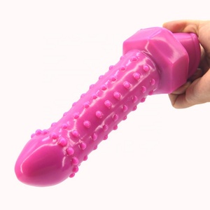 Free Packaging and 30% Discount Ergonomic Design Machinist <b>Dildo</b> with Beads - Product Image 4