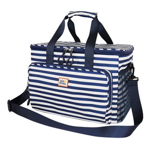 Large Pet Accessory Travel Bag, Fits Pet Bowl with Trolley Sleeve for Luggage, Durable Organizer Tote - Product Image 3