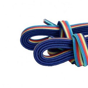 Wholesale Custom Flat <b>Elastic</b> Shoe <b>Laces</b> Colorful Personalized Sneaker Shoelaces - Product Image 6