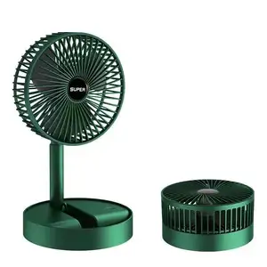 Taşınabilir araba USB şarj edilebilir Mini stant fanlar ev masa kurulum hava soğutma fanı ile güç banka plastik malzeme