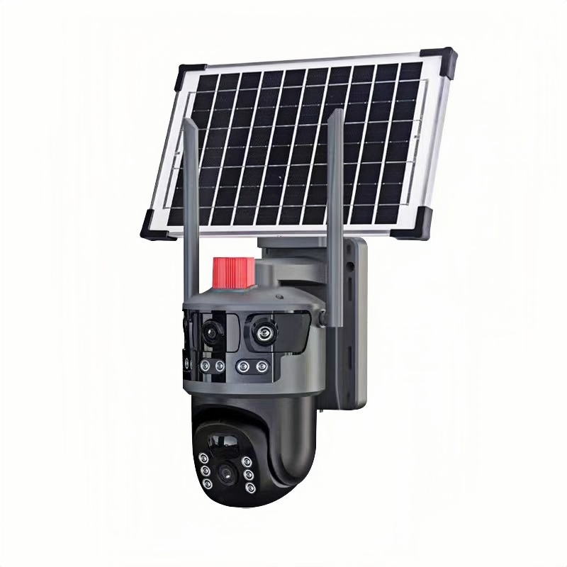 Высокая четкость 6MP Солнечная камера CCTV с шаровой головкой 1/2.8 дюймов CMOS 4 мм F2.0 Параметры объектива 1,5 дюймов