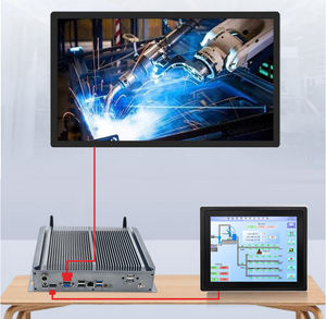 Aluminum Mini Industrial PC J4125 I3 4GB DDR4 VGA <strong>Linux</strong> OS Dual NIC Dual RS232 MSATA SSD <strong>Portable</strong> Mini PC Embedded <strong>Computer</strong> - Product Image 4