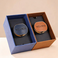 Diffuseur de parfum pour voiture en cuir d'agneau, fabrication sur mesure, marque privée, écologique, cadeau de luxe, aromathérapie WELLNESS