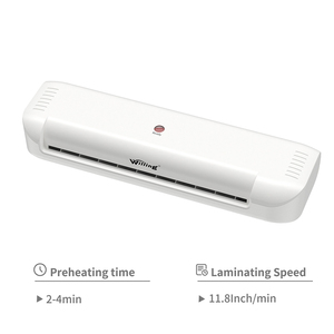 80-100mic nhỏ nhiệt máy ép Fellowes hộ chiếu máy cán nóng laminadora - Product Image 4