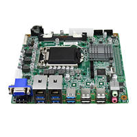 Neuer Hochgeschwindigkeits-Mini-ITX DDR4 32GB Unterstützt Intel 10. Gen LGA1200 5/2 LAN Gigabit-Anschlüsse WOL 4K Dual-Display 6*USB3.2 7*USB2.0