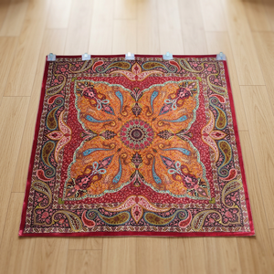 Tapis persan en soie fait main de qualité supérieure, moderne, finement noué à la main, antidérapant, lavable, motif personnalisé, épaisseur 2-3 mm, tapis de luxe - Product Image 2
