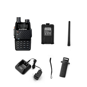 Baofeng UV-5R Black Knight, Walkie Talkie Profesional Digital de Doble Banda de 8W con FM de Largo Alcance para Radio, Walkie Talkie de Recepción Fuerte - Product Image 1