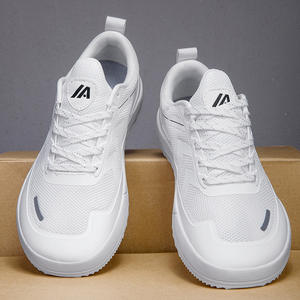 Chaussures de sport légères à plateforme et à bout large, style printemps/été, décontractées et amples pour hommes, style marche. - Product Image 4