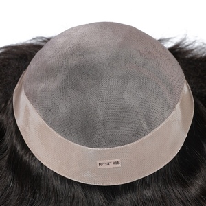 Pelucas de Cabello Humano con Base de NPU para Hombre, Tupé Masculino, Sistema Capilar para Hombres, Mejor Precio, Buena Calidad, Corte de Cabello 1B - Product Image 4