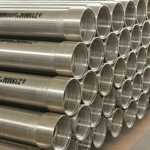 شاشات Johnson أنبوبية أسطوانية من الفولاذ المقاوم للصدأ على شكل حرف V فلاتر شبكية سلكية إسفينية مرشح مربع - Product Image 6