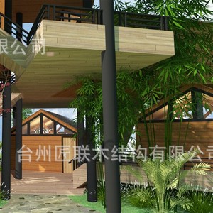 Casas de Madera de Diseño Rústico, Material de Troncos, Villa con Instalaciones de Ocio, Casas Rodantes - Product Image 4