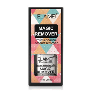 ELAIMEIร้อนขาย100% ปลอดภัยอย่างรวดเร็ว3นาทีเล็บมายากลแช่ออกขัดเจล - Product Image 4