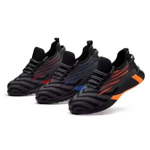 Scarpe antinfortunistiche in tessuto a rete traspirante ultime scarpe da lavoro leggere in acciaio da uomo scarpe antinfortunistiche sportive da lavoro - Product Image 3