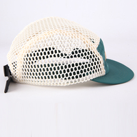 Cappello a 5 Pannelli con Logo Personalizzato, Traspirante per Outdoor, Trail Running, Campeggio, Asciugatura Rapida, con Patch in Gomma